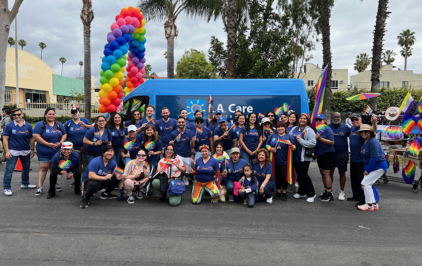 L.A. Care at Pride