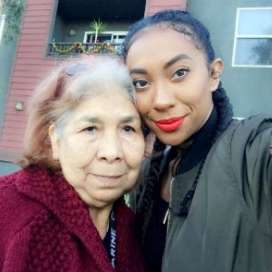 Denise and her grandmother Maria